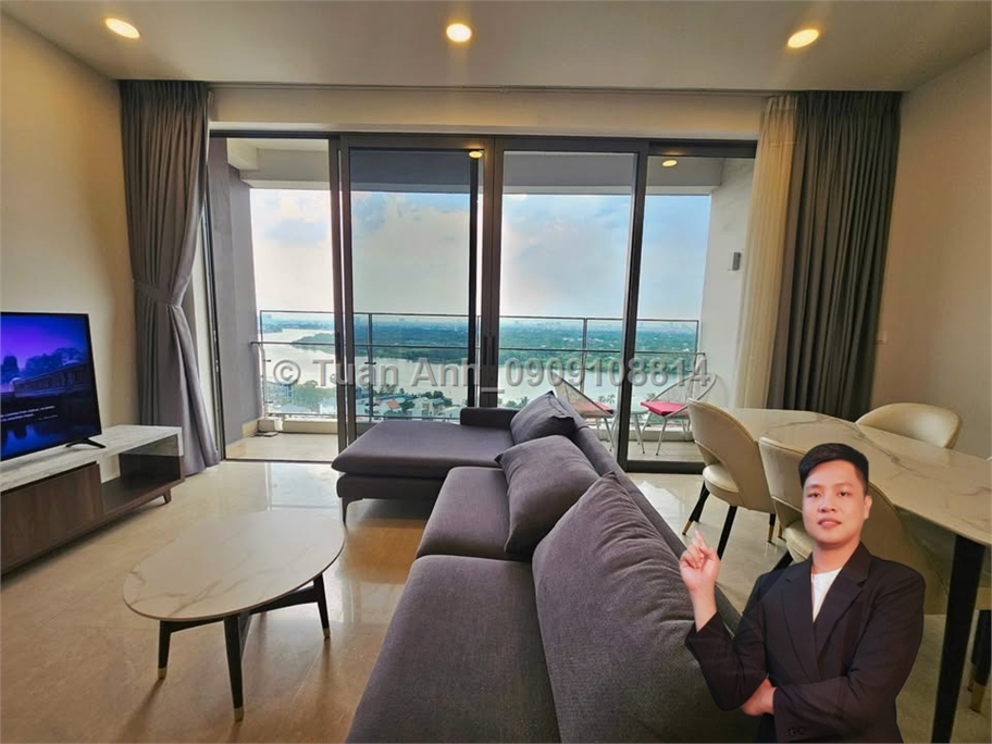 Căn hộ The Nassim Thảo Điền 135,5m² giá 26,3 tỷ - View sông thoáng đãng, hợp đồng thuê sẵn!