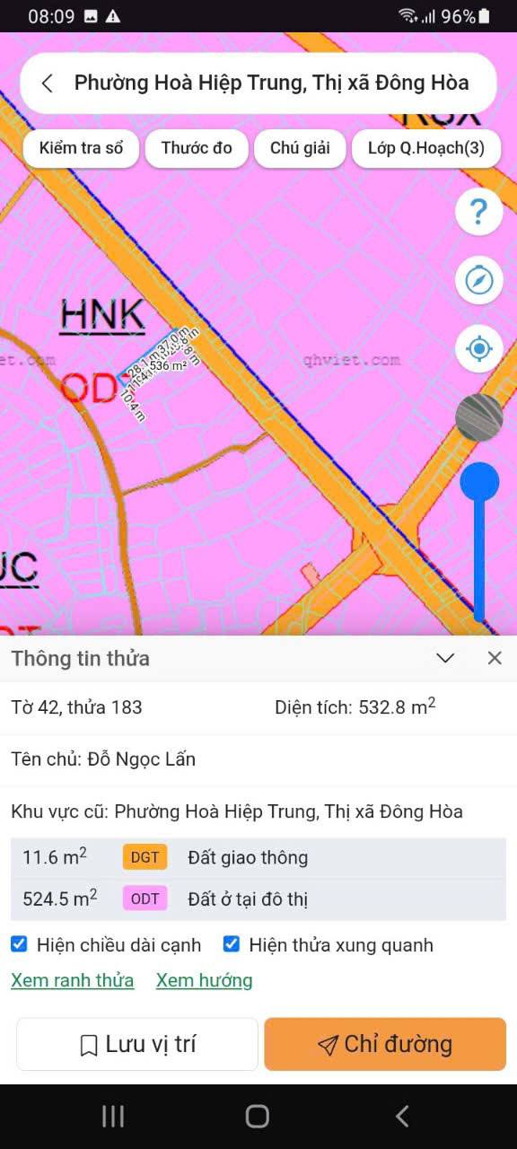 Đất nền Hòa Hiệp Trung, Đông Hòa, Phú Yên 43648m² giá 3 tỷ - Đầu tư sinh lời ngay!