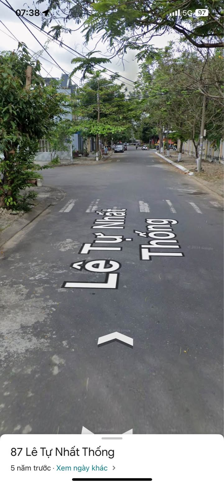 Lô đất đường Lê Tự Nhất Thống, Đà Nẵng 145m² giá 7.54 tỷ - Cơ hội đầu tư tuyệt vời!