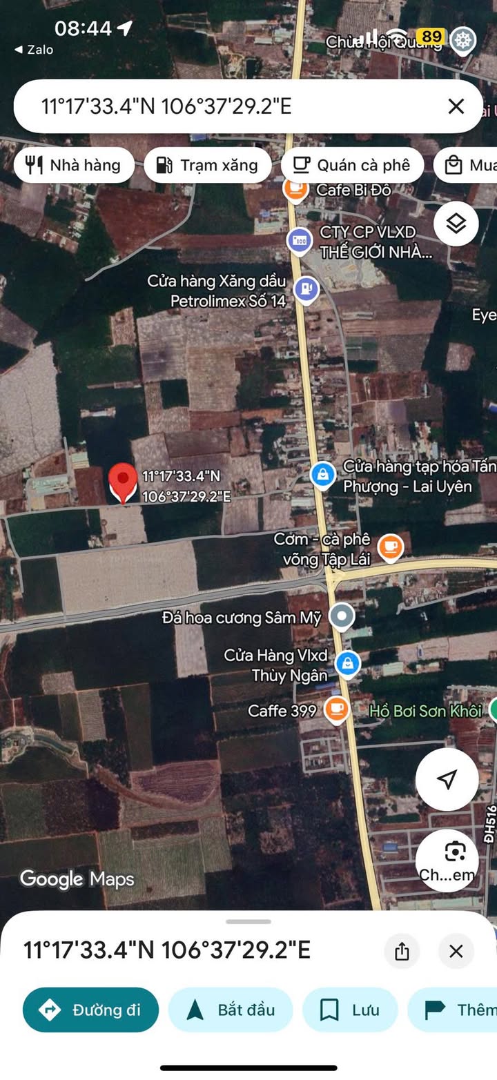 Đất nền Lai Uyên 360m² giá 1.45 tỷ - Sổ hồng chính chủ, vị trí đẹp!