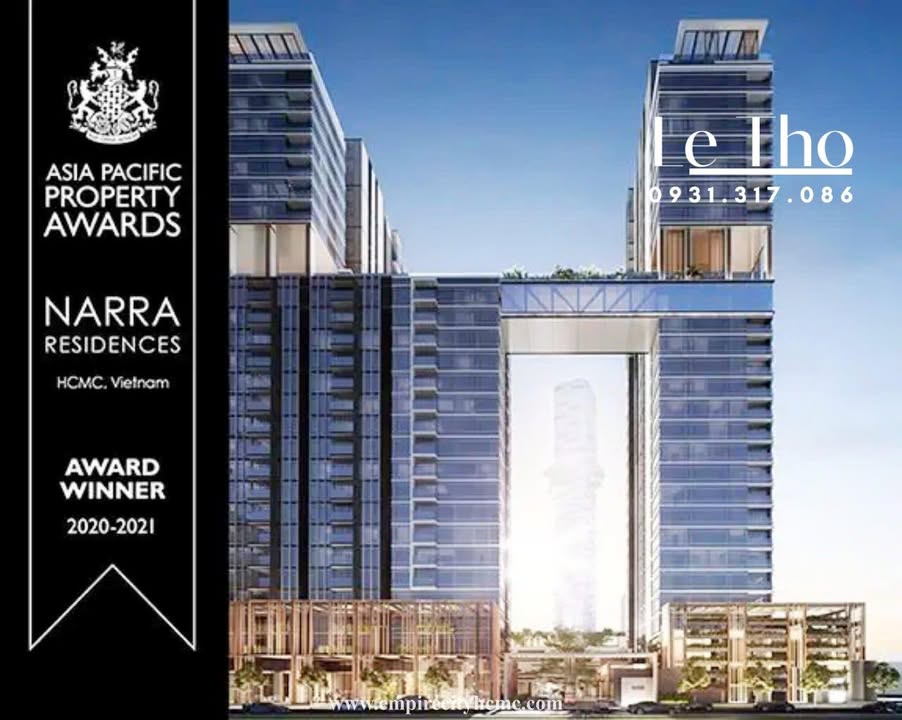 Căn hộ Nara Residences Thủ Thiêm 170m² giá 56 tỷ - Không thể bỏ lỡ!