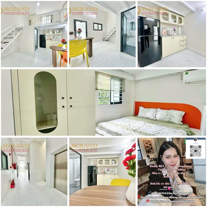 Căn hộ dịch vụ Thạnh Mỹ Lợi 450m² giá 200 triệu - Diện tích khủng với thang máy