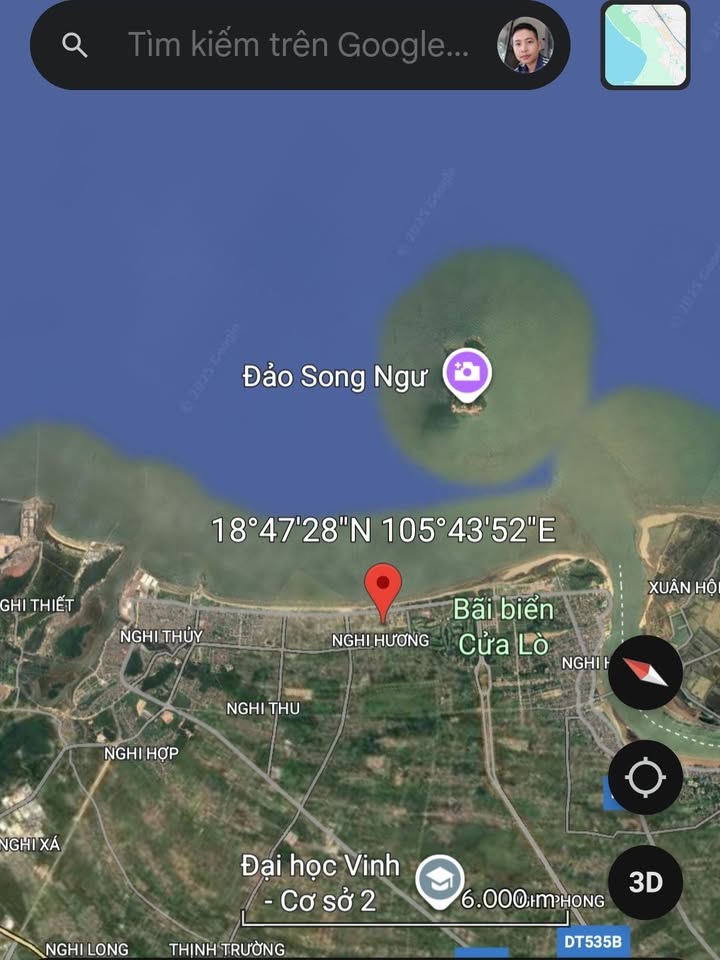 Đất biển Cửa Lò 466m² giá 12 tỷ - Vị trí đắc địa cho người mua thông thái!