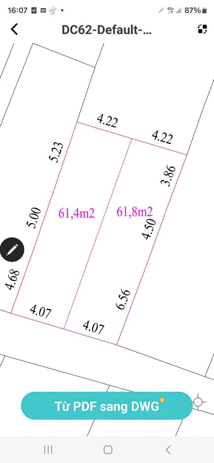 Đất nền Phù Khê, Từ Sơn, Bắc Ninh 61,8m² giá 2 tỷ - Vị trí đắc địa, sổ đỏ chính chủ!