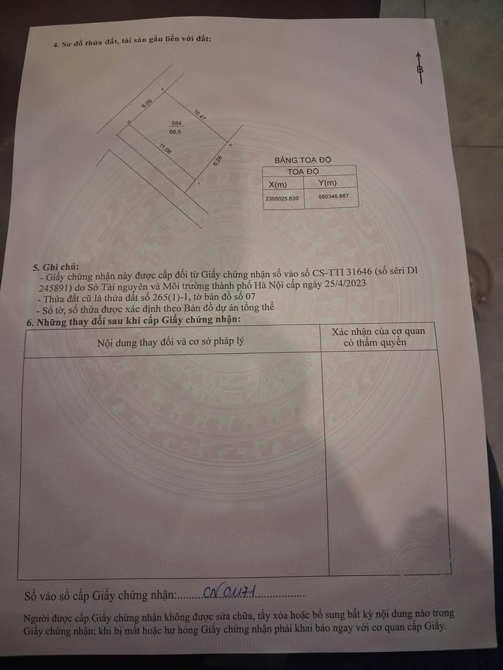 Nhà riêng Quất Động Thường Tín 66.5m² giá 4 tỷ - Sẵn sàng vào ở ngay!