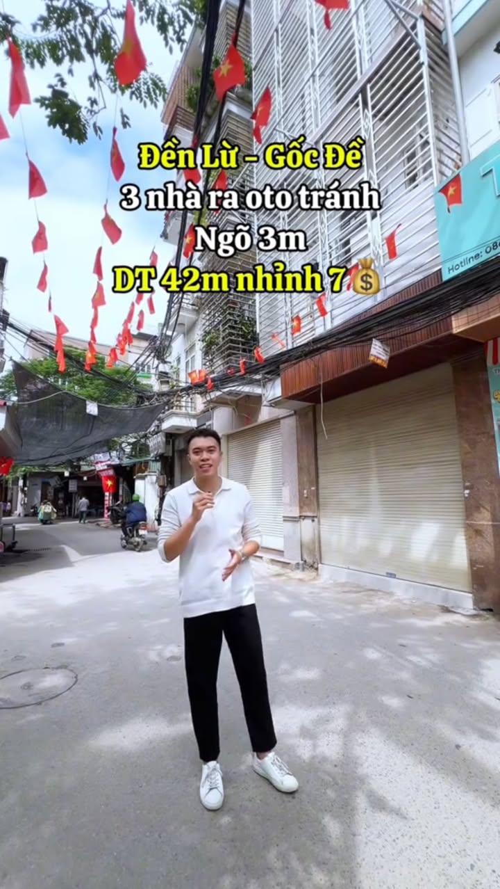 Nhà riêng Hoàng Mai 42m² giá 7 tỷ - Thiết kế hiện đại, ô tô vào tận nhà!