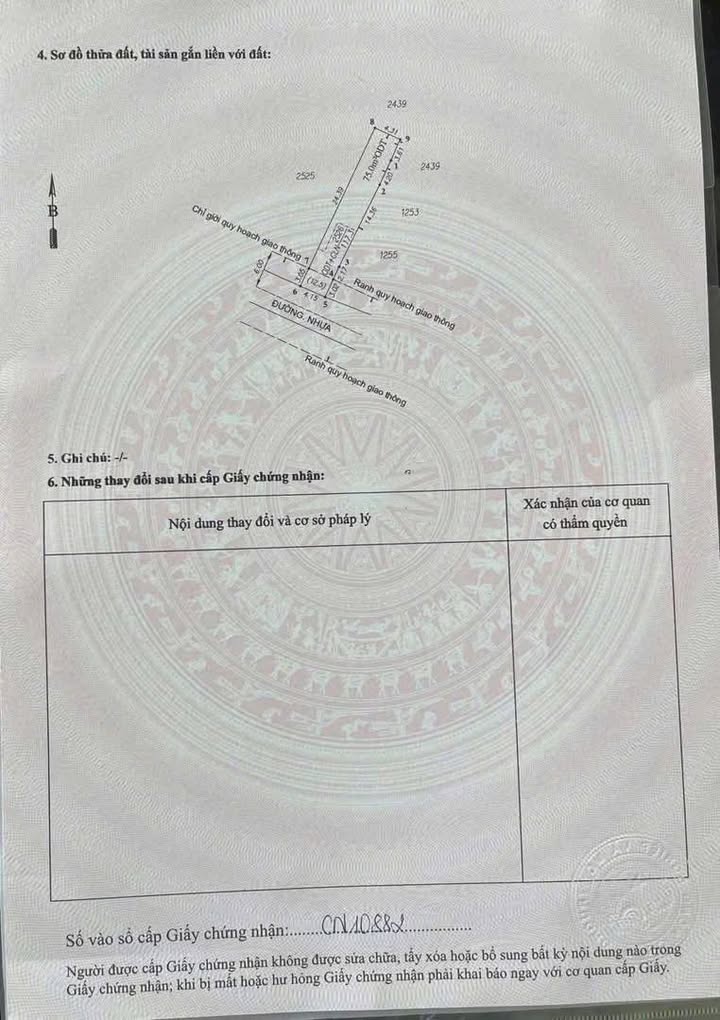 Đất thổ cư Dĩ An 117m² giá 4.9 tỷ - Mặt tiền đường Nguyễn An Ninh