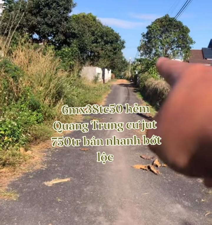 Đất nền Cư Jút Đắk Nông 228m² giá 750 triệu - Đầu tư sinh lời ngay!