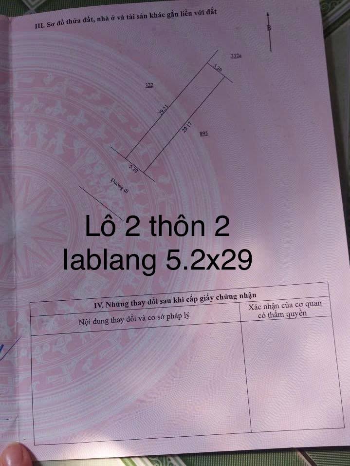 Đất thổ cư 150m² tại thôn 2, Ia Blang, Chư Sê - Giá chỉ 350 triệu, bớt lộc nhẹ!