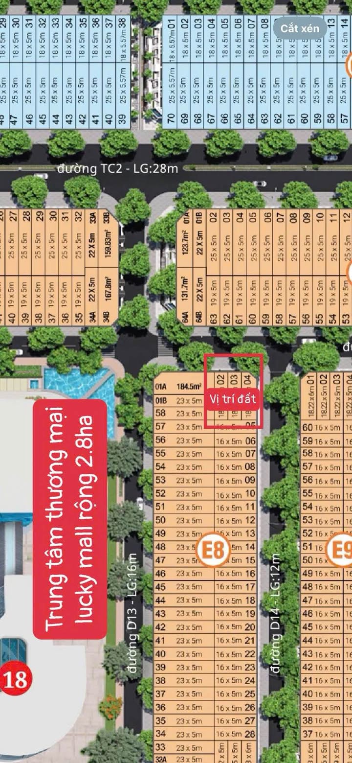 Đất nền Cát Tường Phú Hưng Đồng Xoài 90m² giá 800 triệu - Vị trí đắc địa ngay trung tâm thương mại!