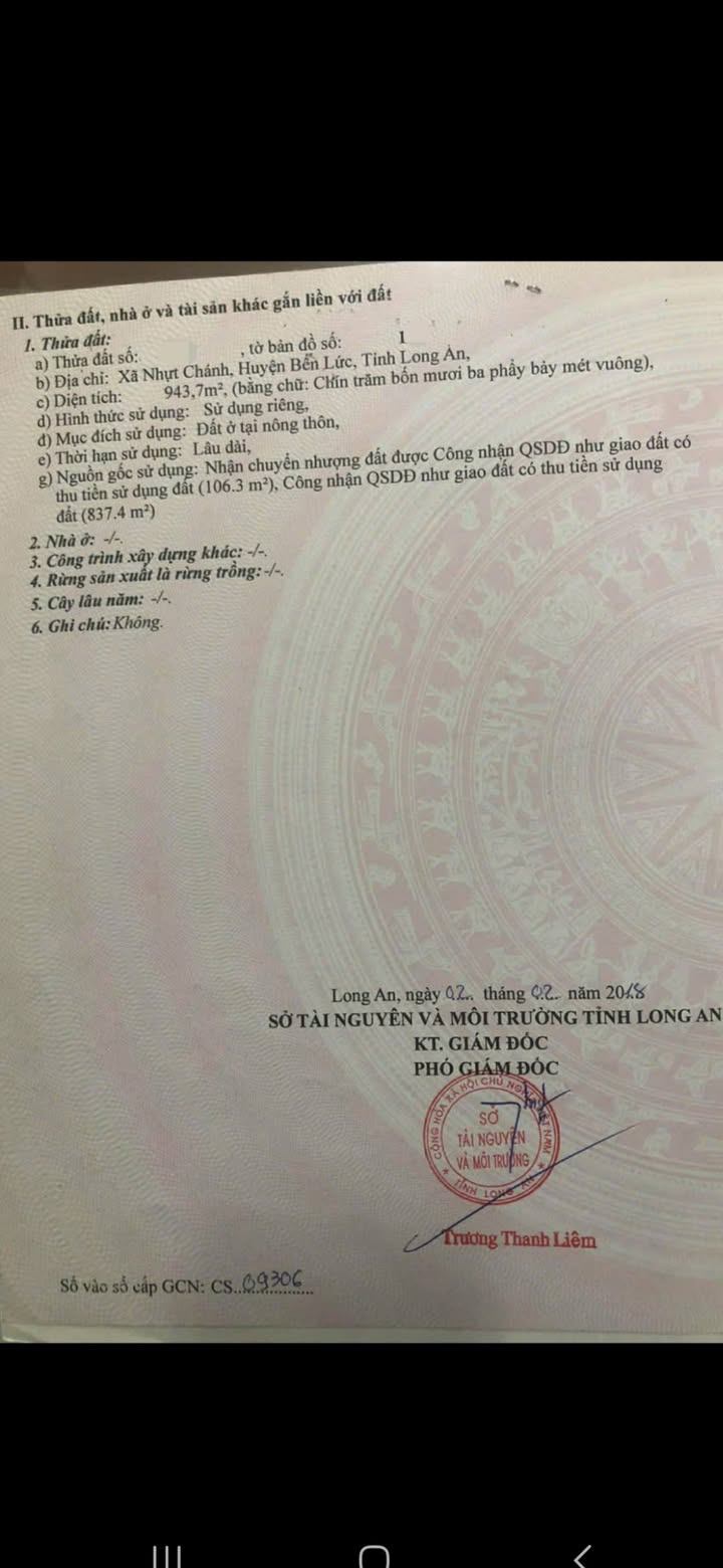 Nhà mái Thái 943m² xã Nhựt Chánh giá 8.9 tỷ - Full nội thất cao cấp!