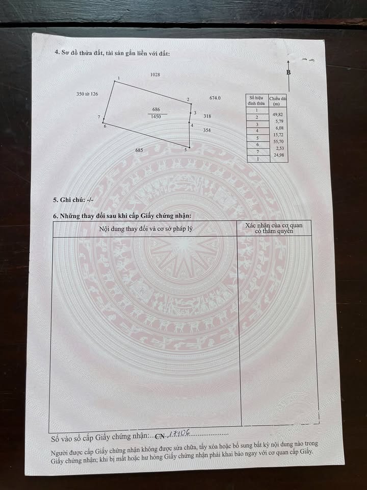 Đất lúa 1450m² Xã Mỹ Lệ - Giá chỉ 550 triệu, cơ hội đầu tư tuyệt vời!