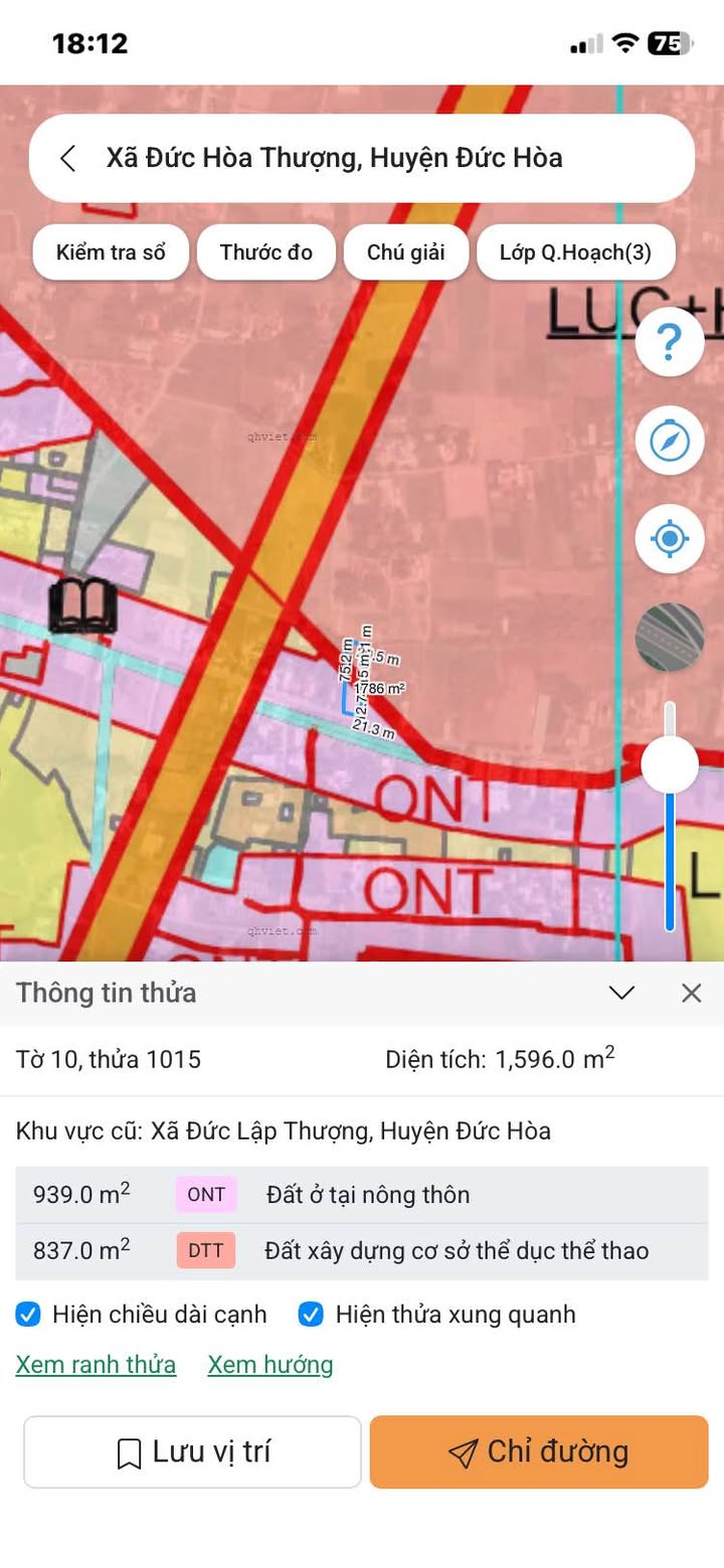 Đất thổ cư Đức Ngãi 1560m² giá 8.5 tỷ - Dân cư đông đúc, thuận tiện kinh doanh!