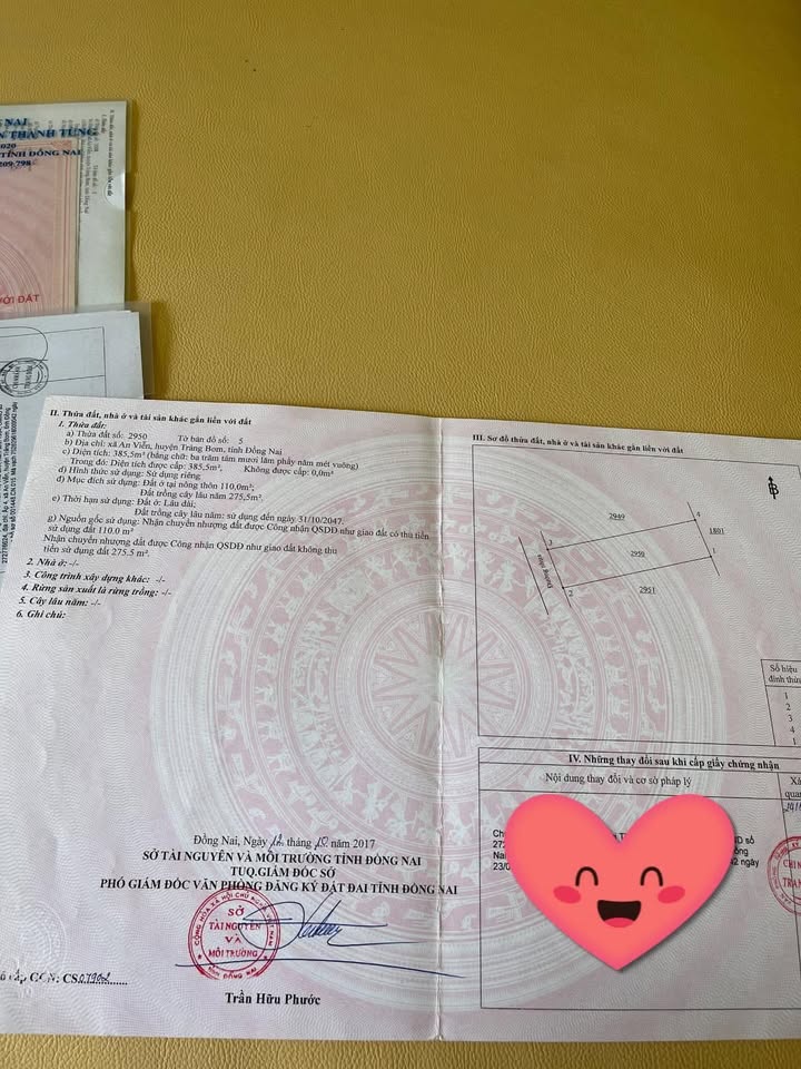 Đất nền An Viễn, Trảng Bom 385m² giá 5 tỷ - Đầu tư kinh doanh sinh lời!