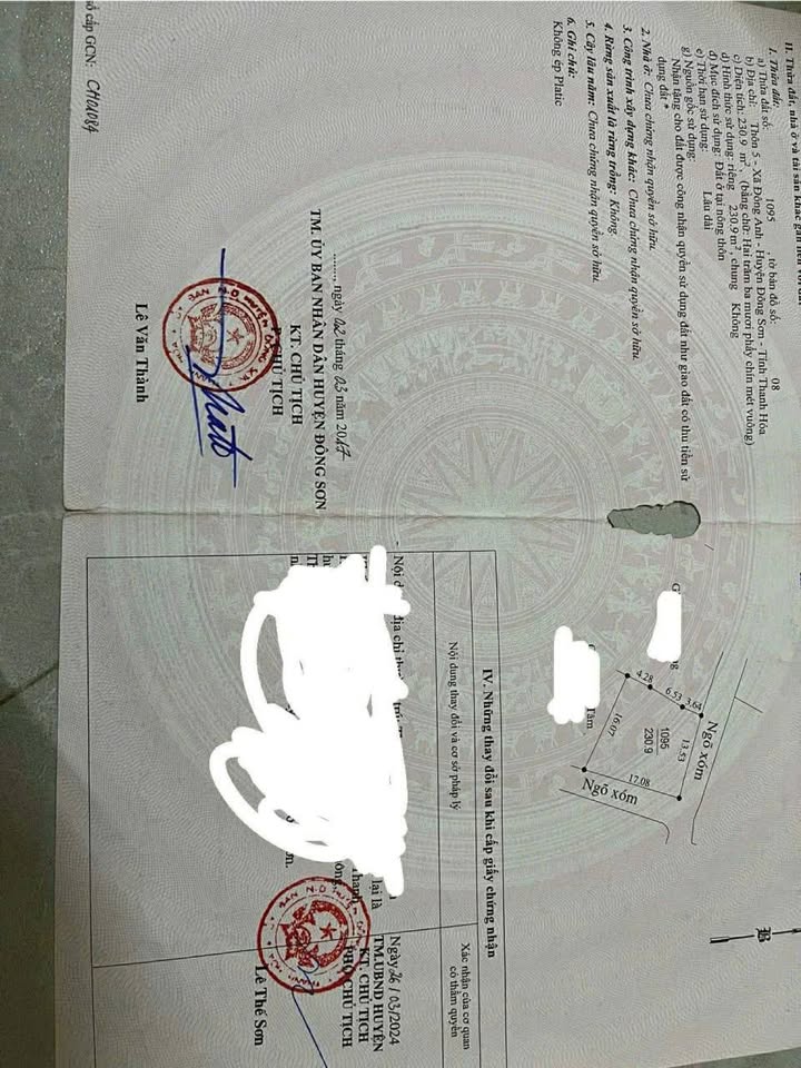 Đất 3 mặt tiền Đông Khê 230m² giá 1.1 tỷ - Cơ hội đầu tư tuyệt vời!