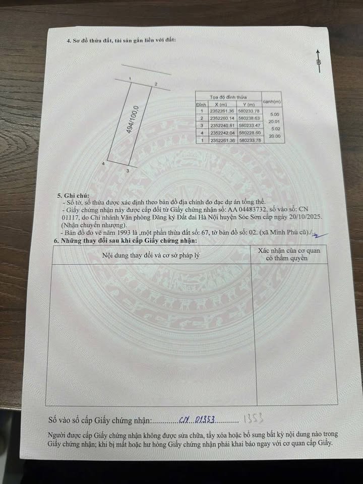 Đất thổ cư 100m² tại Minh Phú, Sóc Sơn - Vị trí đắc địa, giá thỏa thuận!