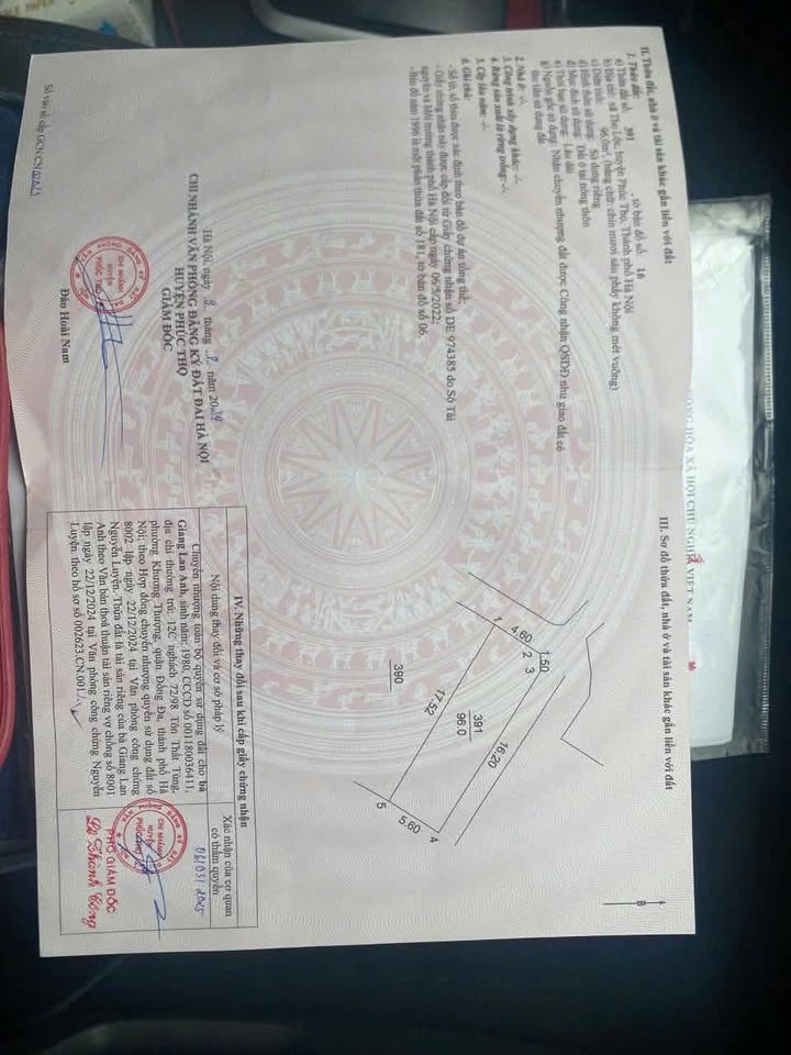 Đất nền Thọ Lộc, Phúc Thọ 96m² chỉ 2.1 tỷ - Lô góc 2 mặt tiền ô tô vào tận nơi!