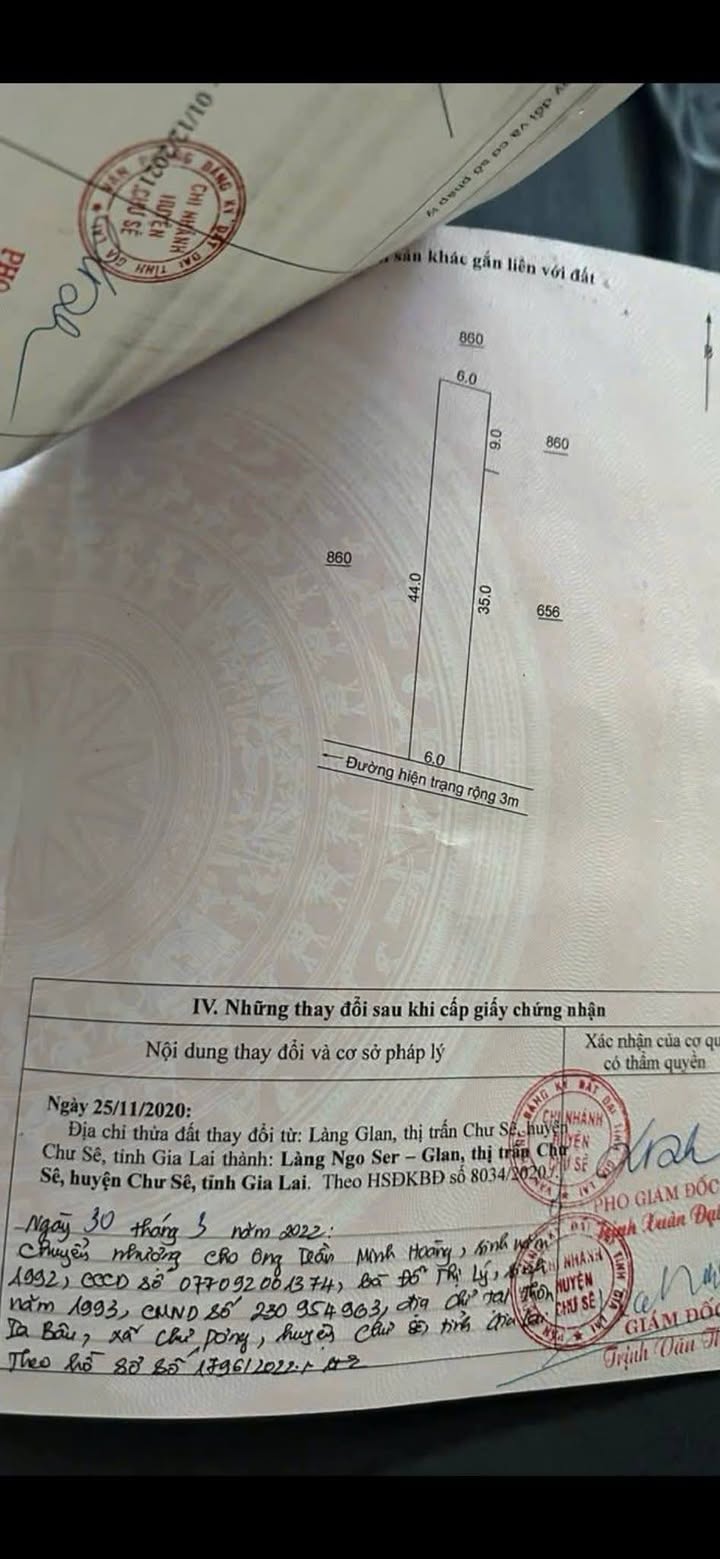 Đất nền Chư Sê mới 264m² giá chỉ 510 triệu - Cơ hội đầu tư tuyệt vời!