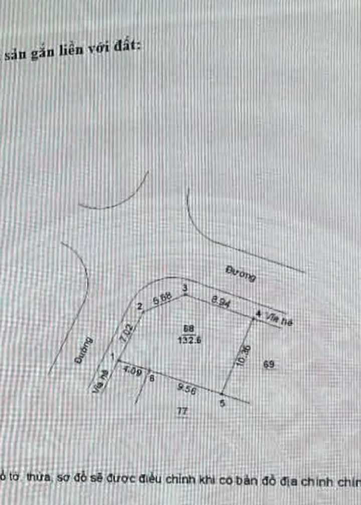 Đất dịch vụ Di Trạch, Hoài Đức 132.6m² - Lô góc mặt tiền cực rộng, vị trí đắc địa!