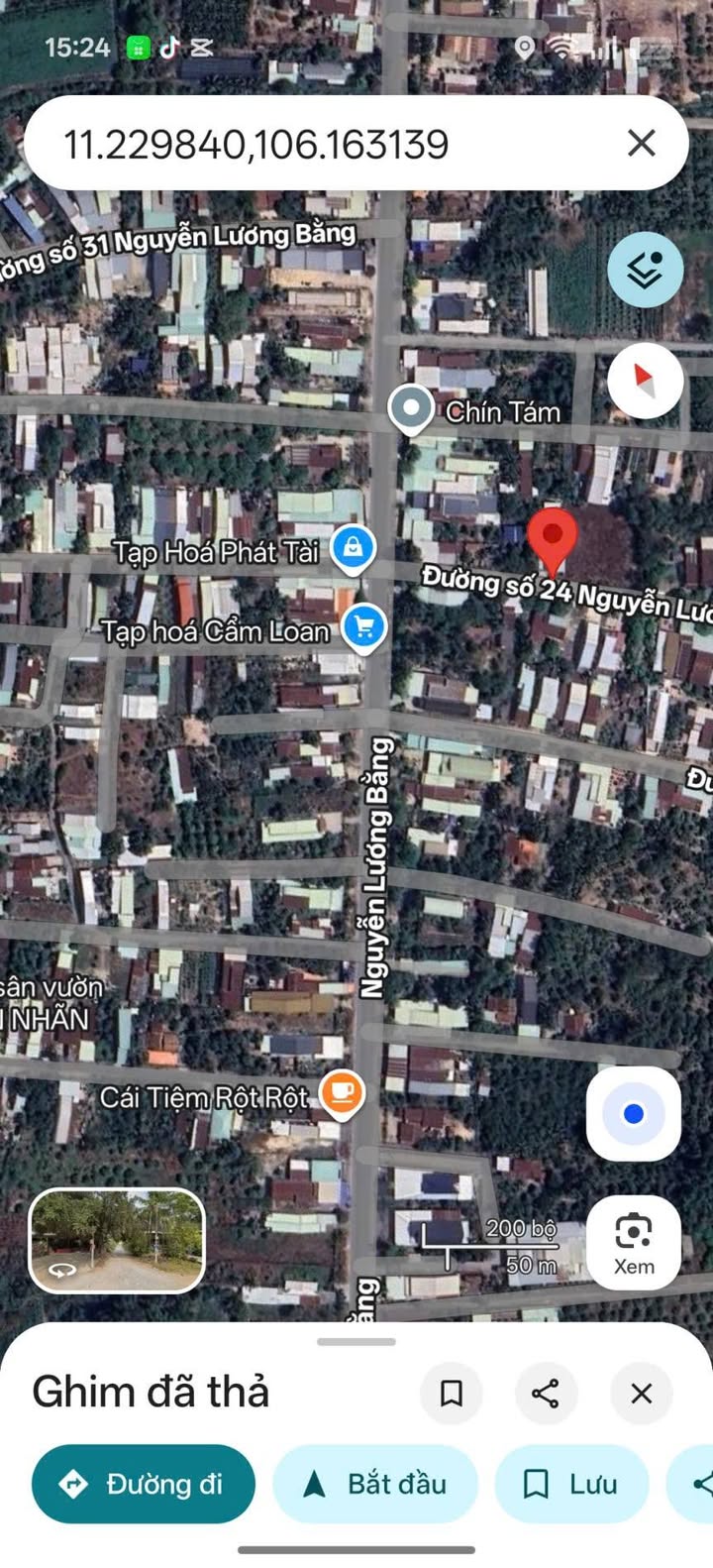 Đất nền hẻm Nguyễn Lương Bằng, Long Hoa 250m² giá 115 triệu - Sổ đỏ chính chủ!