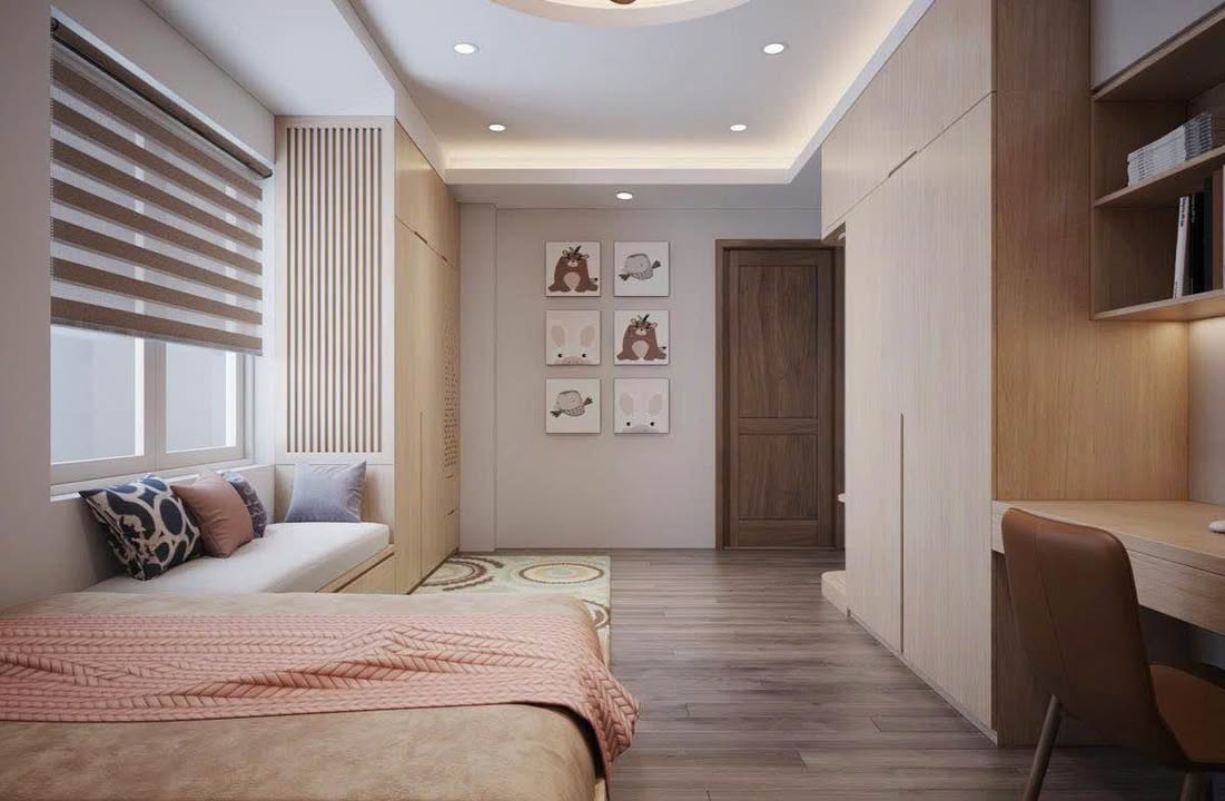 Căn hộ Tập thể Vĩnh Phúc, Ba Đình 47m² giá thỏa thuận - Nhà đẹp full nội thất!