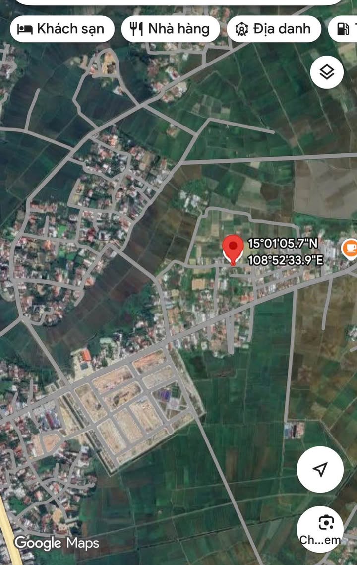 Đất nền Đức Chánh, Mộ Đức 200m² chỉ 700 triệu - Hướng Nam thoáng mát!