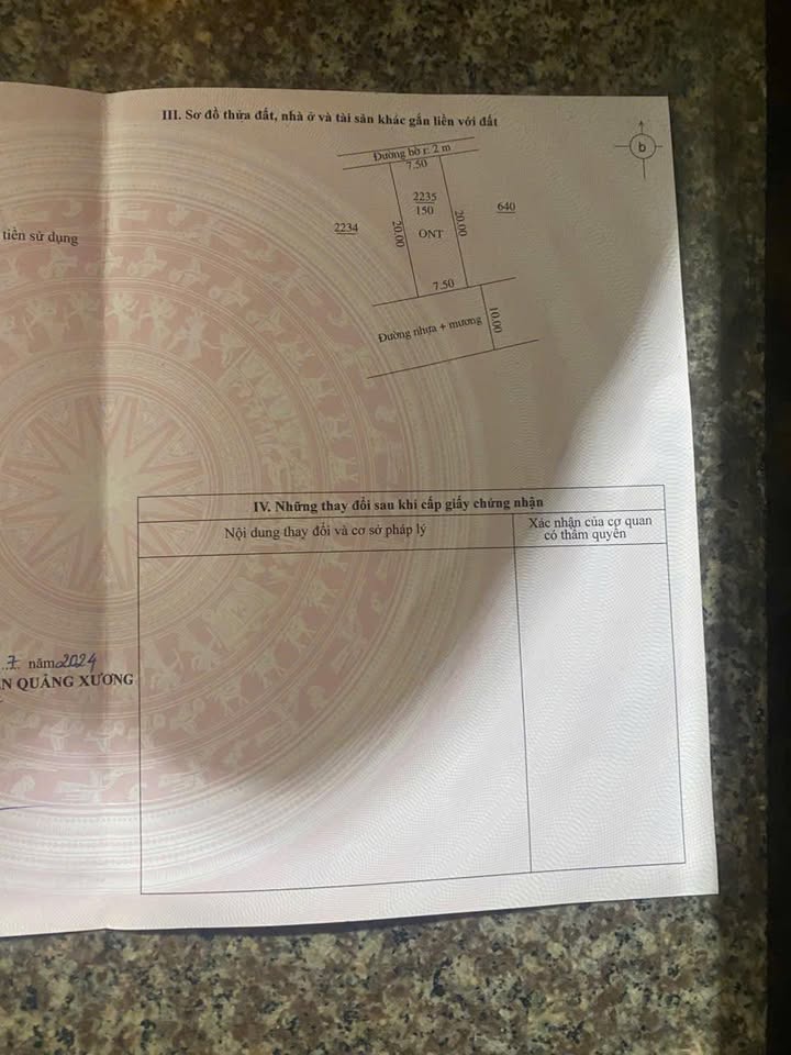 Đất nền Quảng Chính, Quảng Xương 150m² giá 1 tỷ - Mặt tiền trục chính, đầu tư sinh lời!