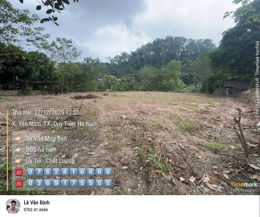 Đất nền Yên Nam, Duy Tiên 508m² - Đường ô tô tận đất, vị trí đắc địa!