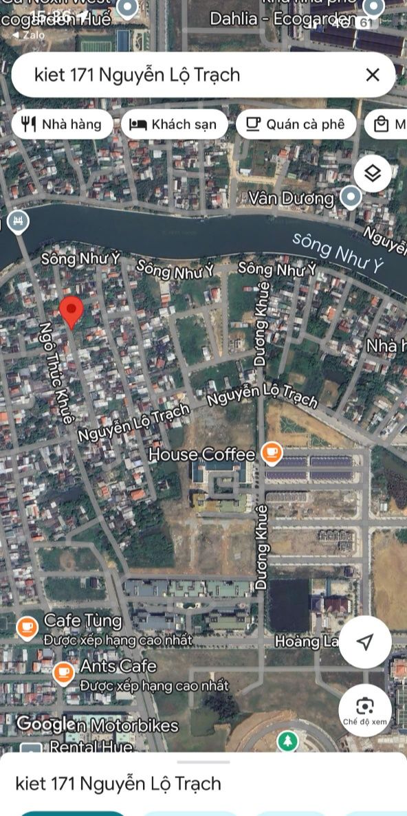 Đất mặt tiền kiệt ô tô Nguyễn Lộ Trạch 102m² giá 2.49 tỷ - Cơ hội đầu tư tuyệt vời!