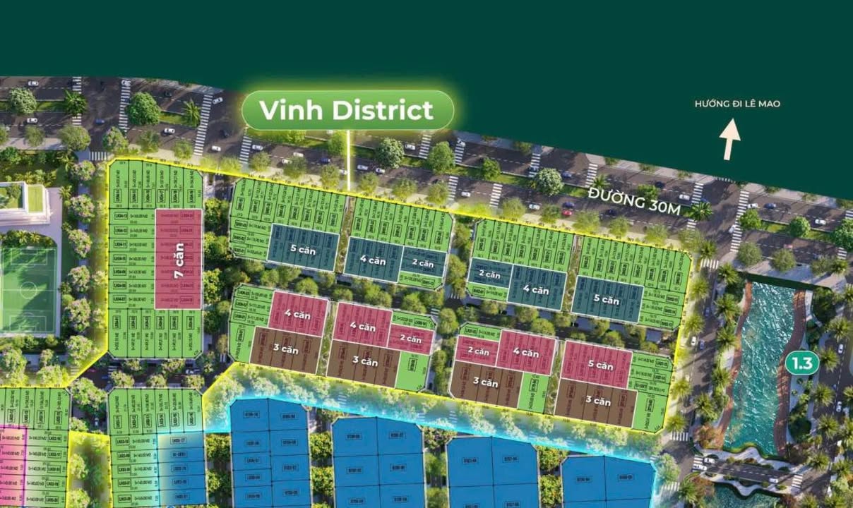 Đất nền the Sensia Vinh 175m² giá 2.6 tỷ - Đầu tư sinh lời ngay lập tức!