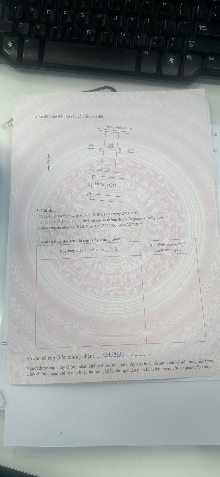 Đất nền Đông Minh 175m² giá chỉ 1.2 tỷ - Cơ hội đầu tư sinh lời!