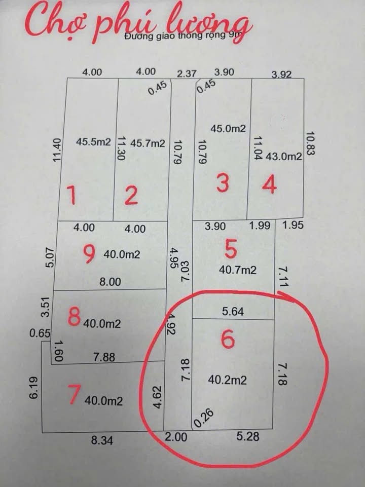 Đất nền trung tâm TP Hải Dương 40.2m² giá 1.6 tỷ - Hướng Tây, mặt tiền rộng rãi!