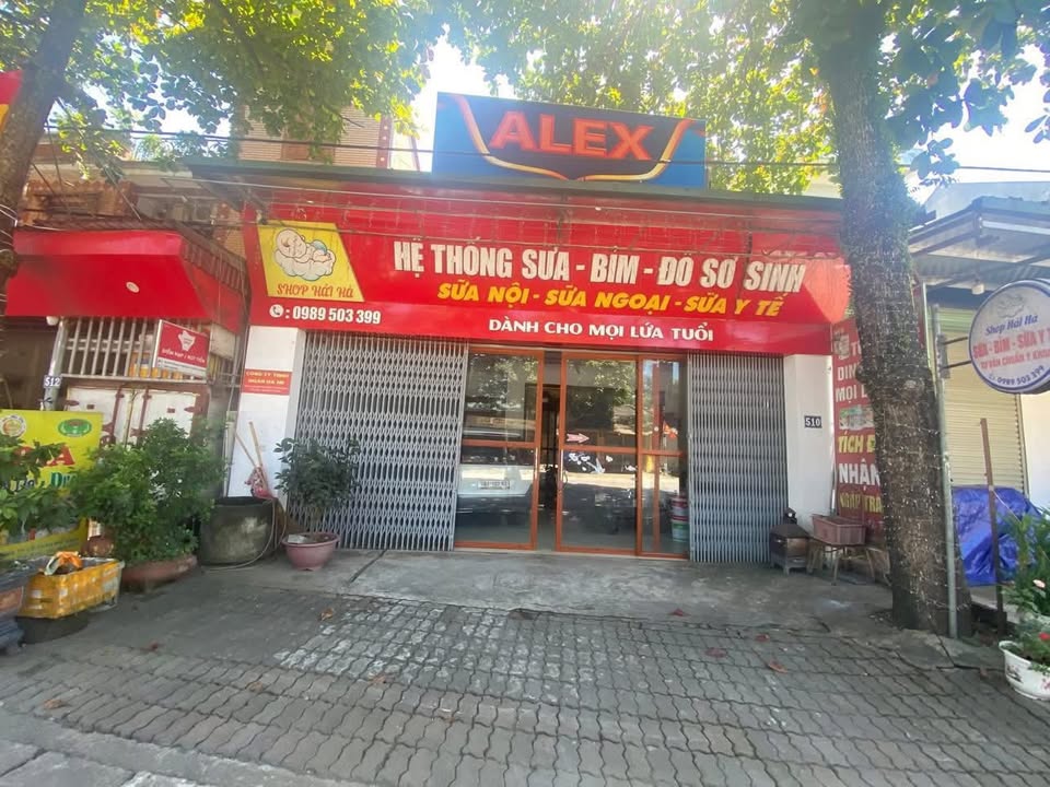 Nhà 2 tầng mặt đường QL 12B, thị trấn Hàng Trạm, 120m² - Vị trí đắc địa cho kinh doanh!