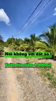 Đất vườn dừa Sim 4000m² tại Phú Tân, Định Quán - Giá chỉ 1,5 tỷ VND!