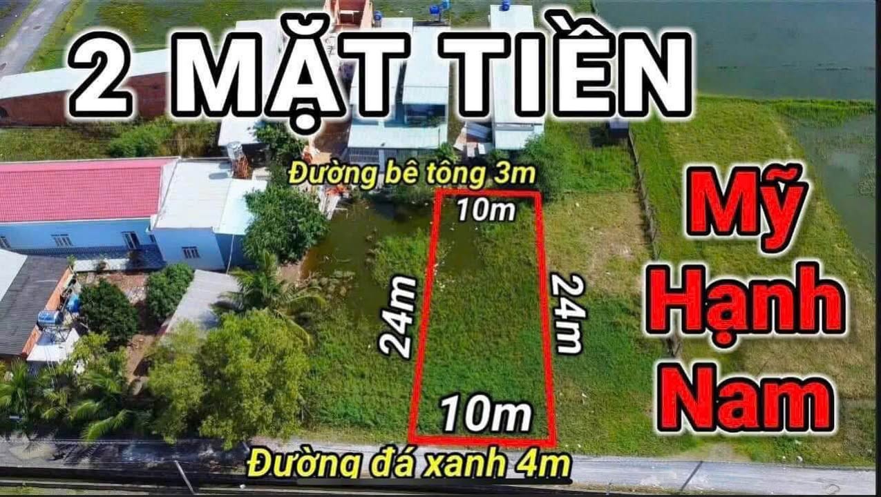 Đất thổ cư 240m² tại Mỹ Hạnh Nam, Đức Hoà - Cơ hội đầu tư sinh lời!