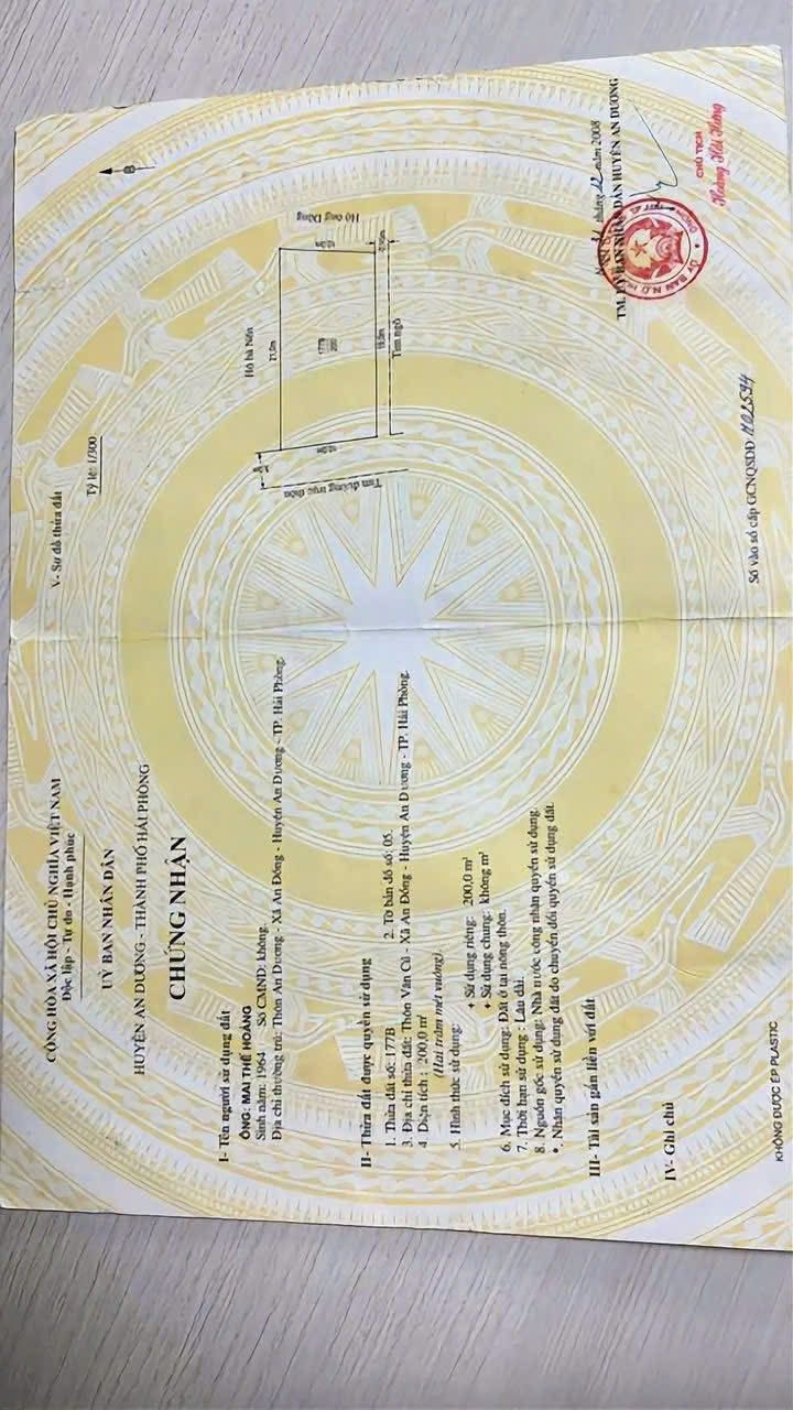 Biệt thự sân vườn An Dương 200m² giá 9.6 tỷ - Lô góc đẳng cấp mặt đường lớn!