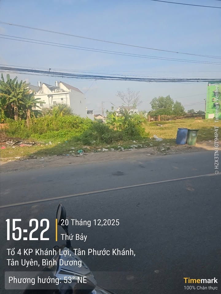 Bán đất mặt tiền Hương Lộ 417, Tân Phước Khánh, 174m² - Vị trí đắc địa gần chợ và khu công nghiệp!