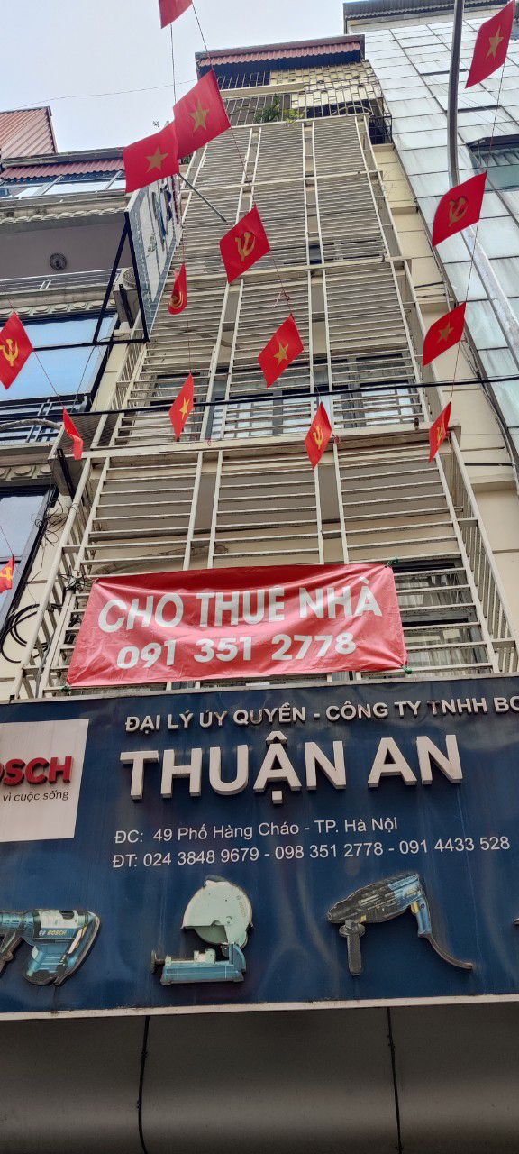 Cho thuê nhà mặt phố Hàng Cháo Đống Đa - Thích hợp kinh doanh