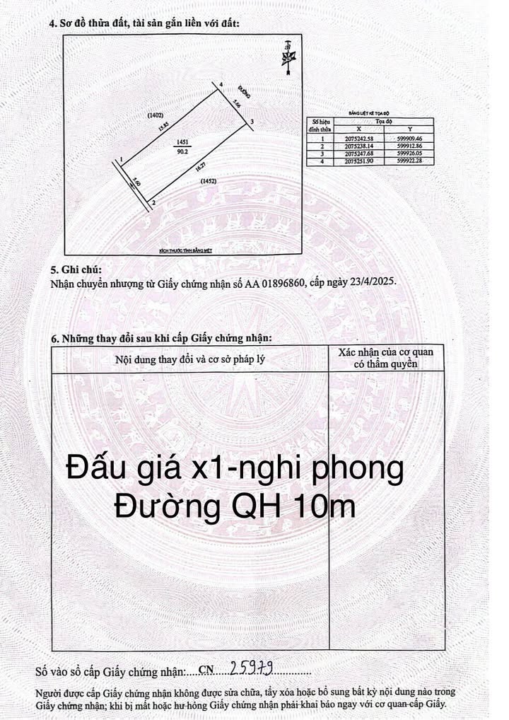 Đất Nền Nghi Phong 90m² giá 3 tỷ - Vị trí đẹp, giao thông thuận lợi!