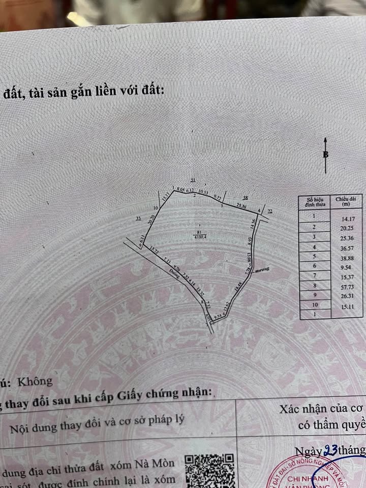 Đất nghỉ dưỡng Bao La, Mai Châu 4100m² giá 1 tỷ - Tiềm năng đầu tư lớn!