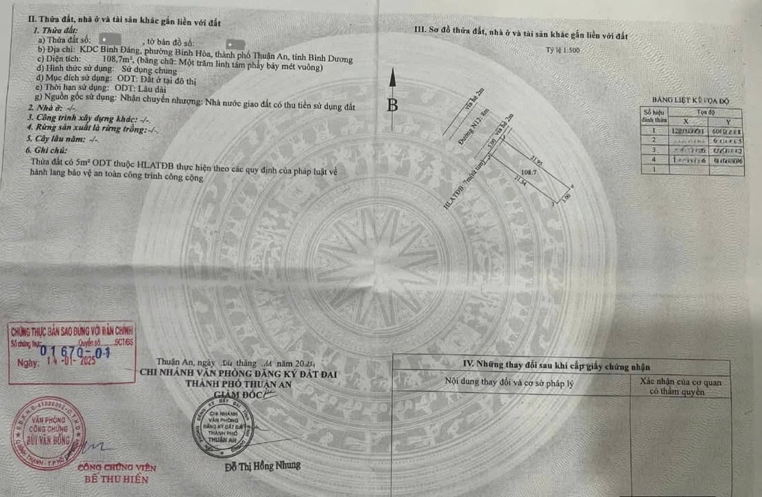 Nhà trọ Bình Hòa - 108m² giá 3.85 tỷ - Đầu tư sinh lời ngay!