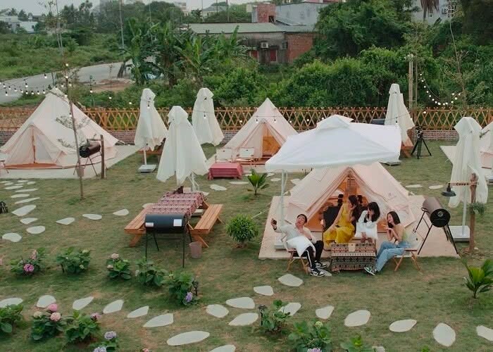 Đất cho thuê 1000m² tại Đỗ Xuyên, Thanh Ba - Thiết kế khu camping, cafe miễn phí!