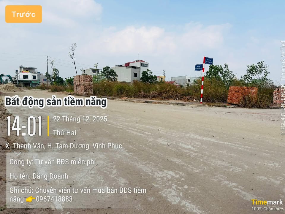 Đất nền góc 2 mặt tiền Thanh Vân 145m² giá 2 tỷ - Vị trí đắc địa gần chợ!