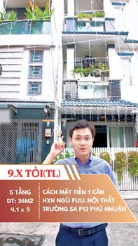 Nhà phố Phú Nhuận 36m² giá 9 tỷ - Ô tô vào tận nhà