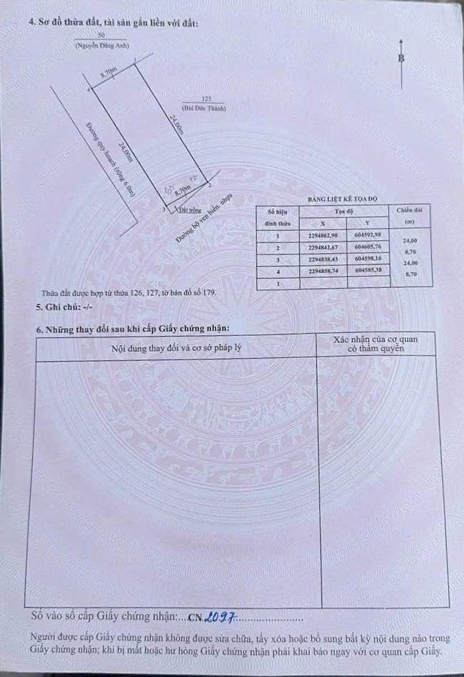 Đất nền mặt đường Ven Biển Minh Đức 207,9m² giá chỉ 5x triệu/m² - Đầu tư sinh lời ngay!