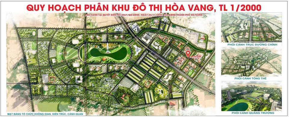 Đất nền Hòa Phong - Hòa Vang - Đà Nẵng 125m² giá 915 triệu - Cơ hội đầu tư lý tưởng!