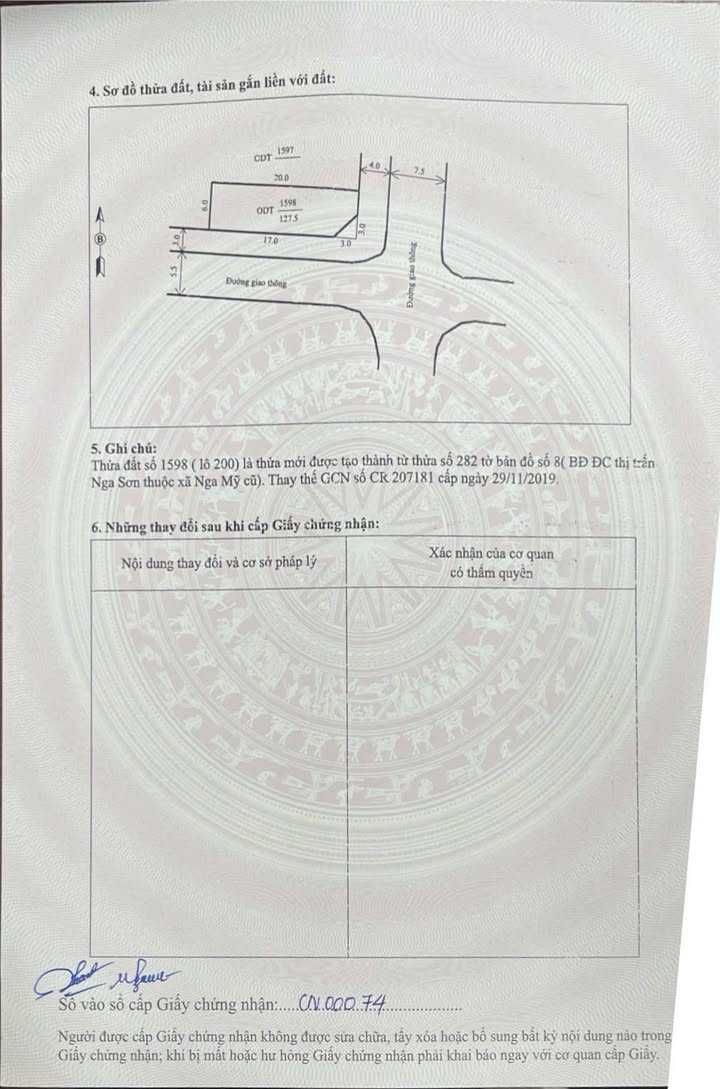 Cho thuê nhà và mặt bằng kinh doanh 2 mặt tiền tại trung tâm xã Nga Sơn - Thanh Hóa