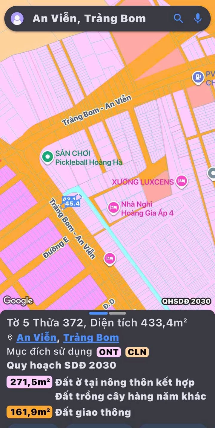 FrontHouse Trảng Bom 450m² - Mặt tiền kinh doanh sầm uất, giá thỏa thuận!