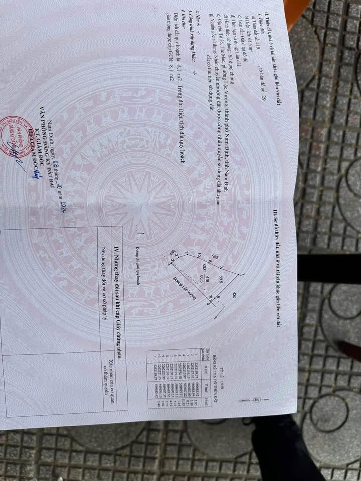 Lô đất 3 mặt tiền đường Lộc Vượng, 68.6m² giá 4 tỷ - Cơ hội đầu tư không thể bỏ qua!