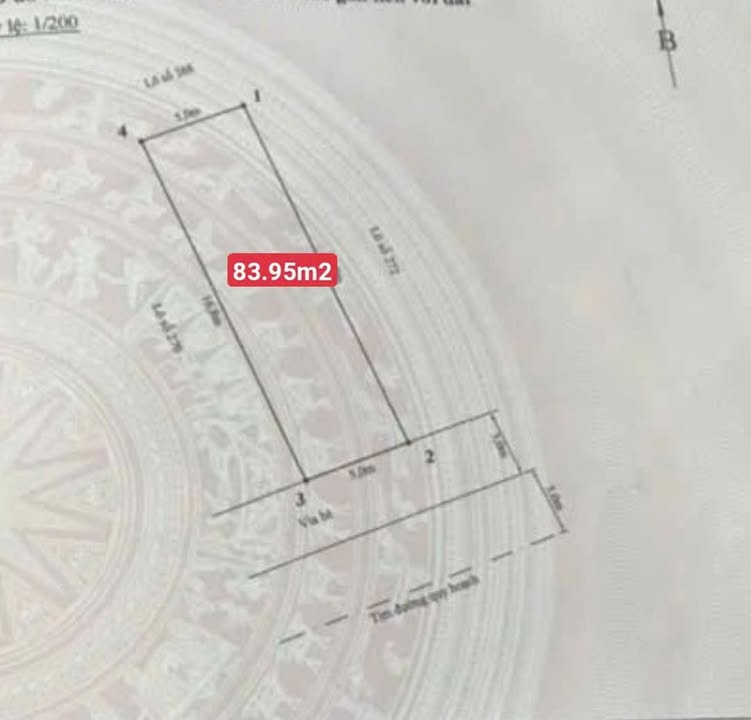 Đất tái định cư Tràng Cát, Hải An 83m² giá 3.9 tỷ - Sổ đỏ chính chủ